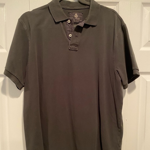 Vintage Faded Black J Crew Mens Polo 